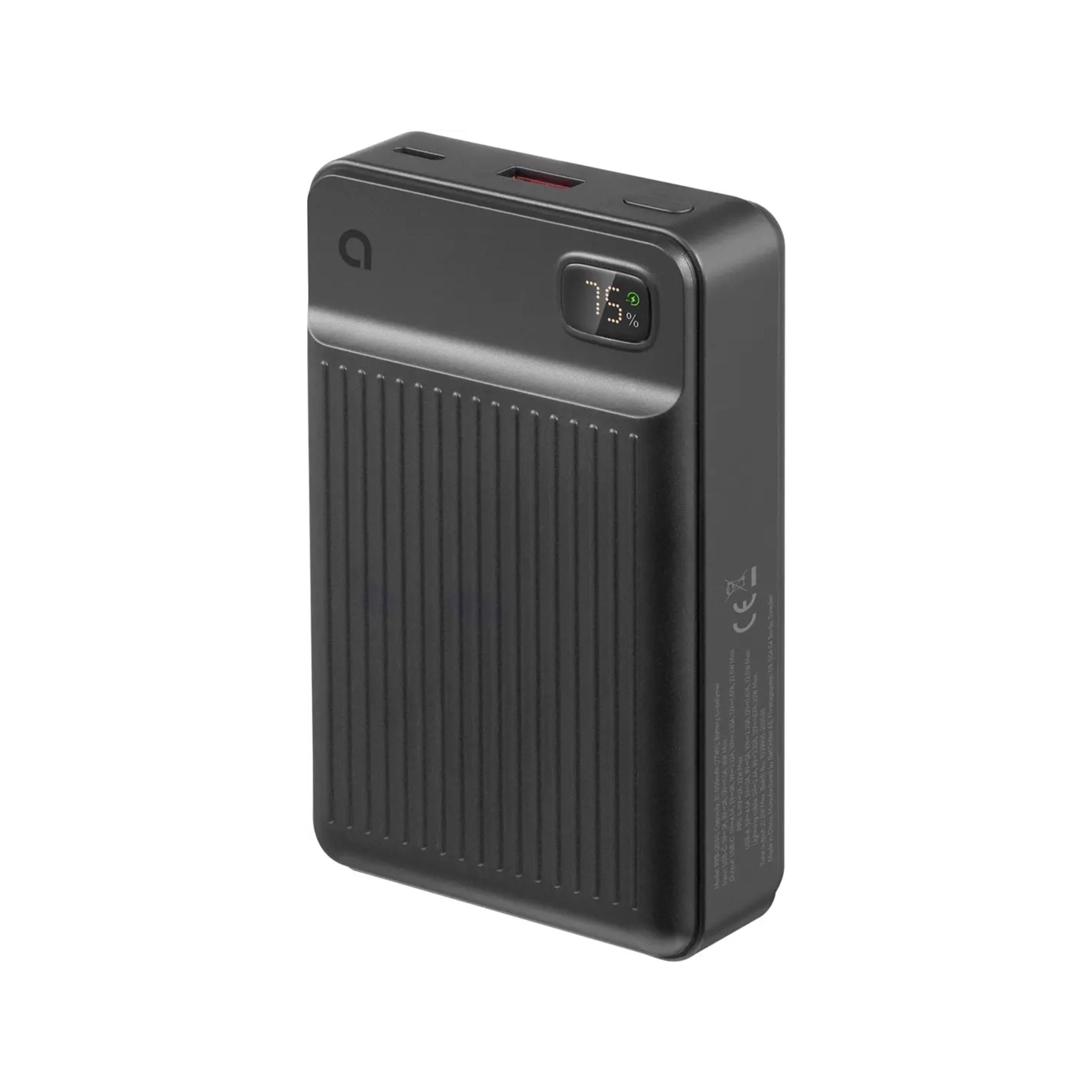 Powerbank med inbyggd USB-C- och Lightning-kabel
AnderssonPRB-I2000 - Powerbank Integrated Cables 20.000 mAh